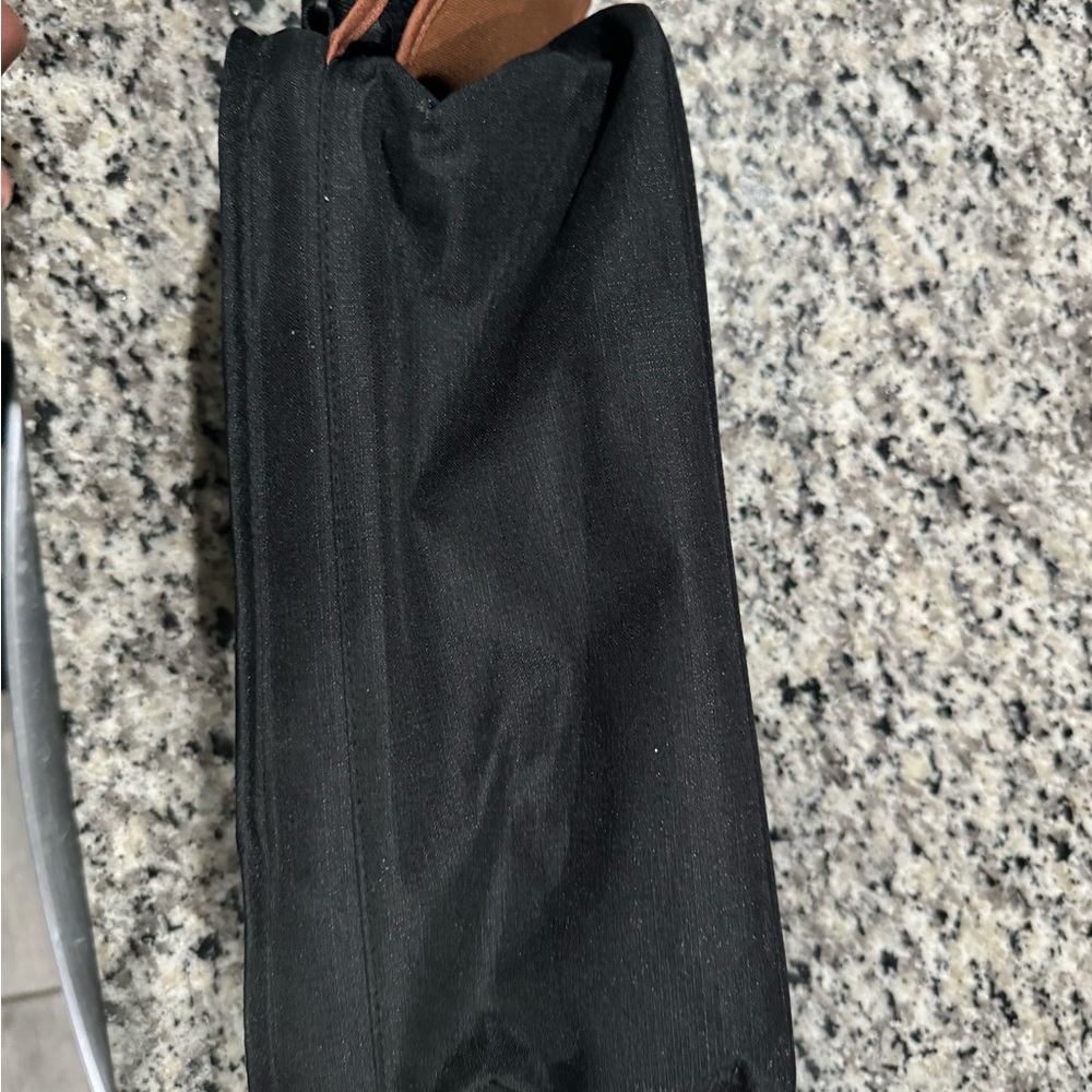 Leopard Print Kids Accessory Bag - Black and Brown - Picture 2 of 4